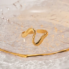 Anillo irregular 18K - Imagen 2