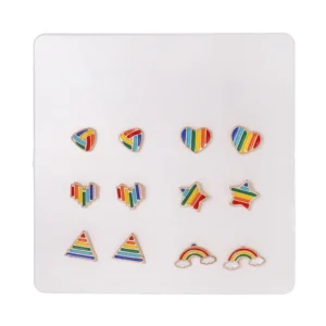 Set Topitos Arcoiris x 6