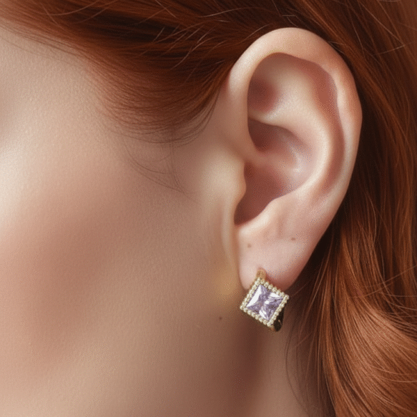Aretes Lavanda - Imagen 2