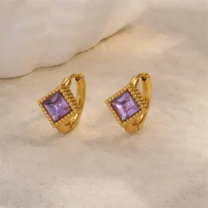 Aretes Lavanda