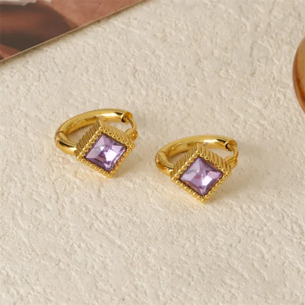 Aretes Lavanda - Imagen 4
