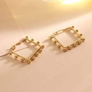 Aretes Quadri Perle