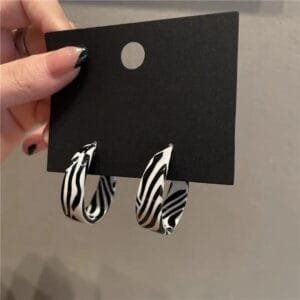 Aretes Zebra