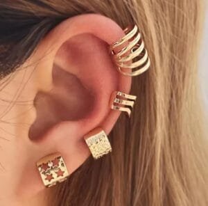 Earcuff Fashion set x 4
